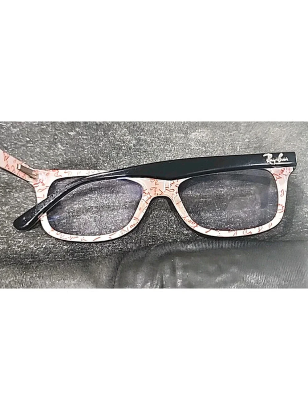 Ray Ban RB5228 5014 Full Rim Black Eyeglasses Frame 50-17 140 BTS